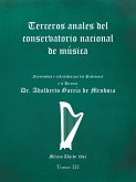 Terceros Anales Del Conservatorio Nacional De Música