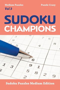 Sudoku Champions (Medium Puzzles) Vol 3 - Puzzle Crazy
