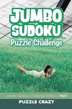 Jumbo Sudoku Puzzle Challenge Vol 1 - Puzzle Crazy