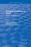 Herbicide Resistance in Plants (eBook, PDF)