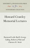 Howard Crawley Memorial Lectures