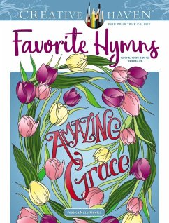 Creative Haven Favorite Hymns Coloring Book - Mazurkiewicz, Jessica