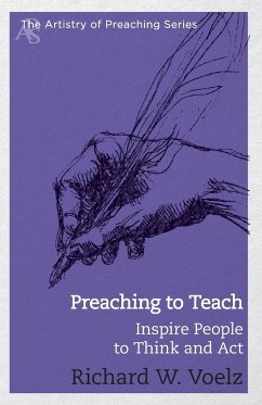 Preaching to Teach - Voelz, Richard