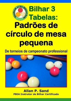 Bilhar 3 Tabelas - Padrões de círculo de mesa pequena - Sand, Allan P