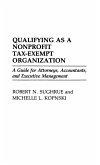 Qualifying as a Nonprofit Tax-Exempt Organization