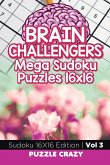 Brain Challengers Mega Sudoku Puzzles 16x16 Vol 3