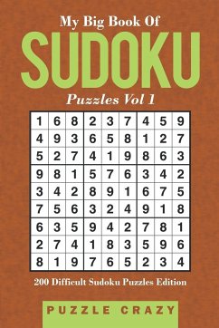 My Big Book Of Soduku Puzzles Vol 1 - Puzzle Crazy