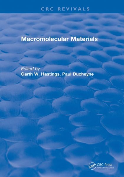 Macromolecular Materials (eBook, ePUB) Macromolecular Materials (eBook, ePUB)