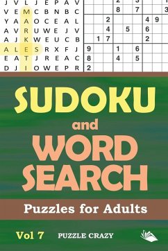 Sudoku and Word Search Puzzles for Adults Vol 7 - Puzzle Crazy