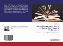 Derivation and Inflection in Sudanese EFL Students' Performance