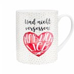 XL-Tasse &quote;Hab dich lieb&quote;