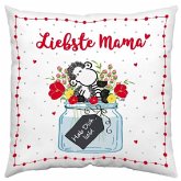 Baumwoll-Kissen "Liebste Mama" Baumwoll-Kissen "Liebste Mama"