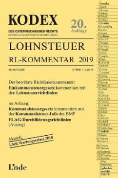 KODEX Lohnsteuer Richtlinien-Kommentar 2019 - Hofbauer, Josef