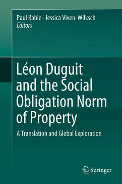 Léon Duguit and the Social Obligation Norm of Property