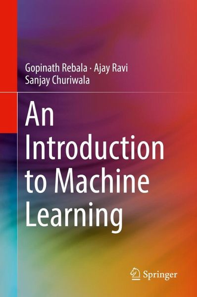 An Introduction to Machine Learning An Introduction to Machine Learning