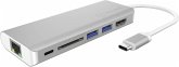 Raidsonic IB-DK4034-CPD USB Type-C Multiport Dockingst.