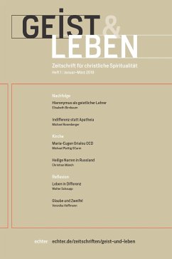 Geist & Leben 1/2019 (eBook, PDF) - Echter, Verlag