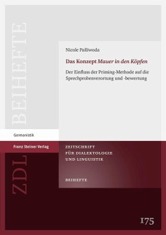 Das Konzept 'Mauer in den Köpfen' (eBook, PDF) - Palliwoda, Nicole