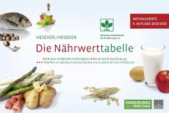 Die Nährwerttabelle 2019/2020 - Heseker, Helmut;Heseker, Beate