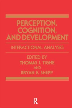 Cover Perception, Cognition, and Development (eBook, PDF)