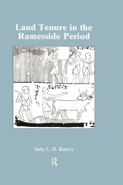 Land Tenure In The Ramesside (eBook, PDF) - Katary, Sally L. D.