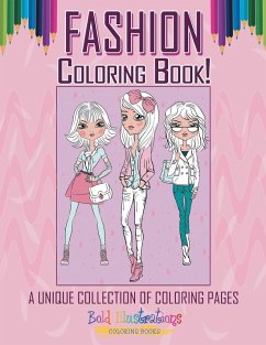 Fashion! Coloring Book! - Illustrations, Bold