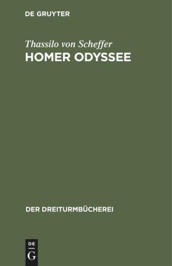 Homer Odyssee - Scheffer, Thassilo von