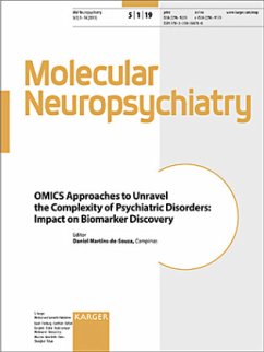 Cover OMICS Approaches to Unravel the Complexity of Psychiatric Disorders: Impact on Biomarker Discovery
