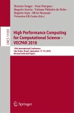 High Performance Computing for Computational Science ¿ VECPAR 2018