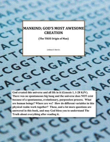 Mankind; God's Most Awesome Creation (eBook, ePUB)