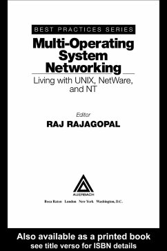 Multi-Operating System Networking (eBook, PDF) - Rajagopal, Raj