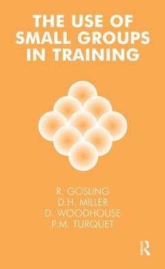 Cover The Use of Small Groups in Training (eBook, ePUB)