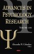 Advances in Psychology Research. Volume... - Bild 1