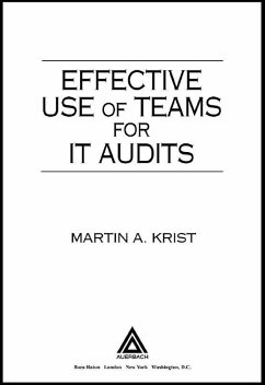 Cover Effective Use of Teams for IT Audits (eBook, ePUB)