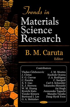 Cover Materials Science Research Trends (eBook, PDF)