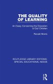 The Quality of Learning (eBook, PDF)