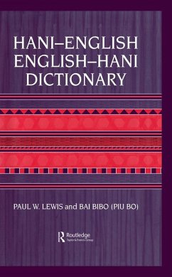 Cover Hani-English - English-Hani Dictionary (eBook, PDF)