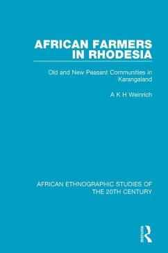 Cover African Farmers in Rhodesia (eBook, PDF)