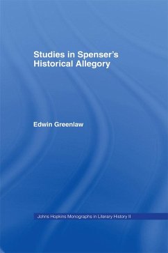 Cover Studies in Spenser's Historical Allegory (eBook, ePUB)