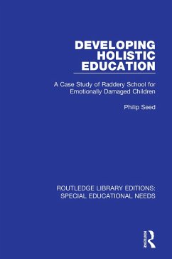 Cover Developing Holistic Education (eBook, ePUB)