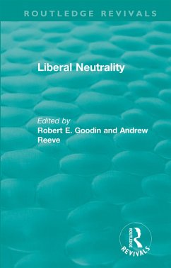 Cover Liberal Neutrality (eBook, ePUB)