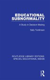 Educational Subnormality (eBook, PDF)