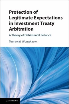 Cover Protection of Legitimate Expectations in Investment Treaty Arbitration (eBook, ePUB)
