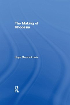 Cover The Making of Rhodesia (eBook, ePUB)