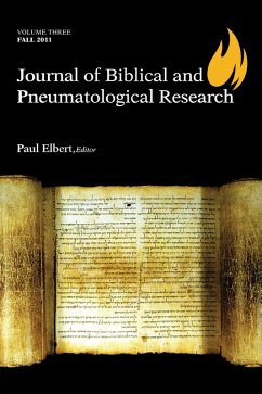 Journal of Biblical and Pneumatological Research (eBook, ePUB)