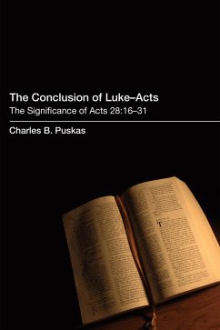 The Conclusion of Luke-Acts (eBook, ePUB)