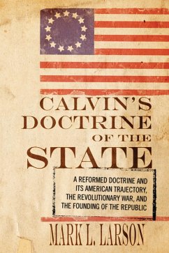 Calvin's Doctrine of the State (eBook, ePUB)