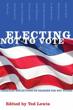 Cover Electing Not to Vote (eBook, ePUB)