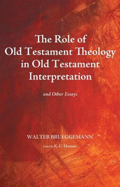 The Role of Old Testament Theology in Old Testament Interpretation (eBook, ePUB)