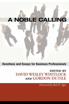 A Noble Calling (eBook, ePUB)